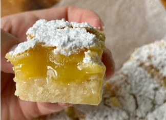 Key Lime Shortbread Bars