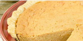 Autumn Delight Cream Pie