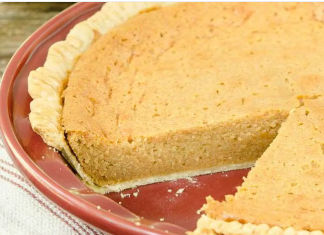 Autumn Delight Cream Pie