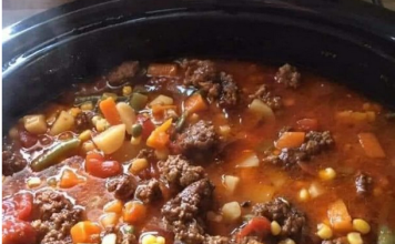 Hearty Crock Pot Cowboy Soup