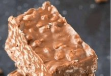 No Bake Homemade Crunch Bars