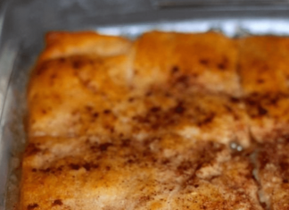 Apple Cheesecake Danish Bars