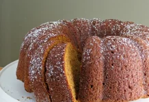 Apple Cider Donut Cake