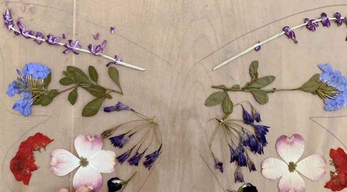 Crafting Enchanting Pressed Flower Butterfly Wings
