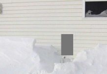 Firefighters Are Urging People To Check The Snowdrifts On The Sides Of Houses