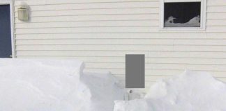 Firefighters Are Urging People To Check The Snowdrifts On The Sides Of Houses