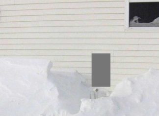 Firefighters Are Urging People To Check The Snowdrifts On The Sides Of Houses