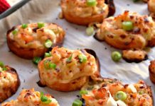Cajun Shrimp Fusion Toasts