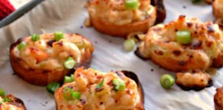 Cajun Shrimp Fusion Toasts