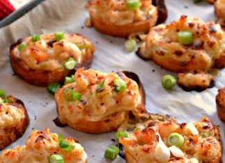 Cajun Shrimp Fusion Toasts