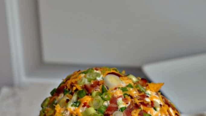 Savory Jalapeno Popper Cheese Ball Delight