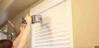 Here’s an easy way to clean your blinds without taking them down.