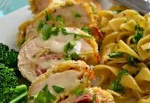 Baked Gourmet Chicken Cordon Bleu Extravaganza