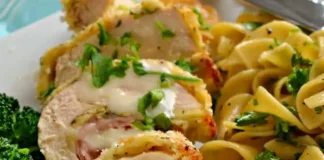 Baked Gourmet Chicken Cordon Bleu Extravaganza