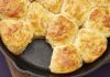 These Biscuits Are Ready In a Cast-Iron Skillet