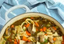 Savory Herb-Infused Beef Noodle Delight