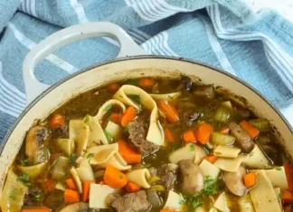 Savory Herb-Infused Beef Noodle Delight