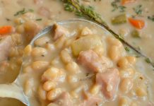 Flavorful Leftover Ham and Bean Soup