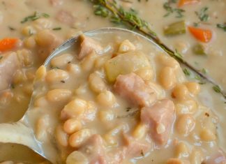 Flavorful Leftover Ham and Bean Soup
