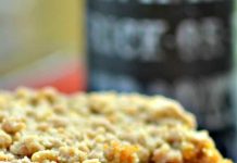 Spiced Pumpkin Delight with Creamy Cheese Filling and Cinnamon Crisp