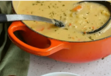 Cheesy Cauliflower Soup