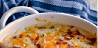 Cheesy Pierogi Casserole