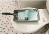 How To: Paint Behind a Toilet