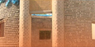 Nigerians Build Earthquake-Proof Homes from Plastic Bottles