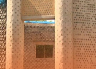 Nigerians Build Earthquake-Proof Homes from Plastic Bottles