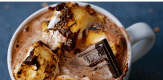 campfire s’mores hot cocoa