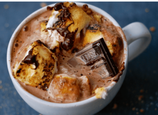 campfire s’mores hot cocoa