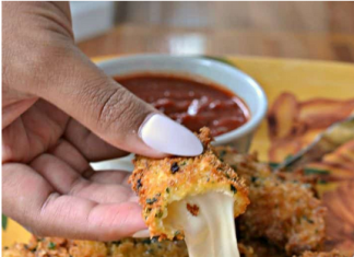 Panko Breaded Mozzarella Sticks