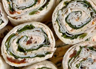 Mediterranean-Inspired Turkey Pinwheels