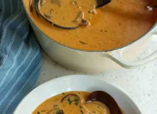 Hungarian-Inspired Mushroom Elegance