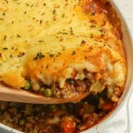 Classic Cottage Pie with a Cheddar Twist