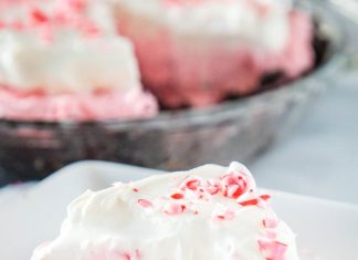Candy Cane Pie
