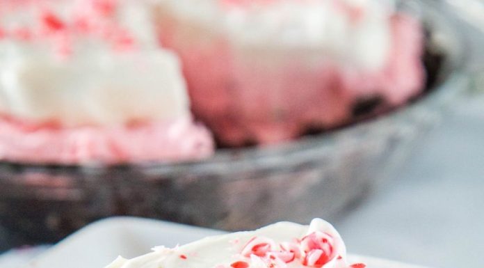 Candy Cane Pie