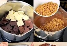 Crockpot chocolate peanut butter candy