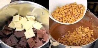 Crockpot chocolate peanut butter candy