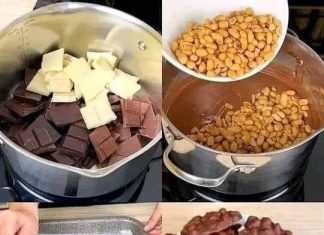 Crockpot chocolate peanut butter candy