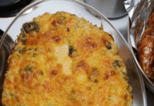 Broccoli Rice Chicken and Cheese Casserole Recipe