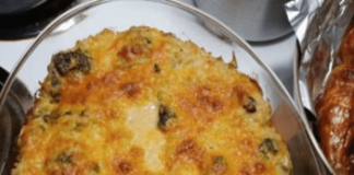 Broccoli Rice Chicken and Cheese Casserole Recipe