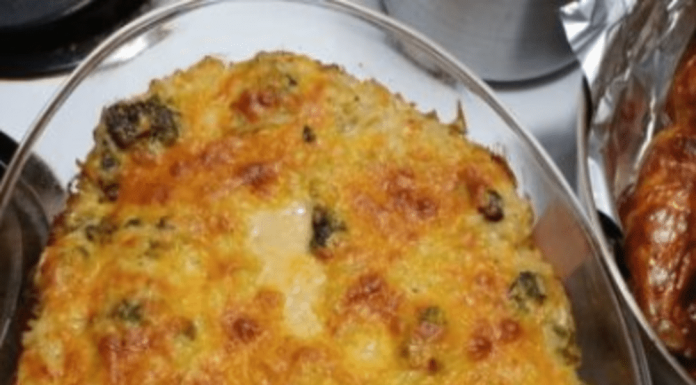 Broccoli Rice Chicken and Cheese Casserole Recipe