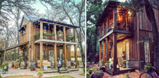 How One Woman Turned A Home Depot Tuff Shed Into A Beautiful Two-Storey Home