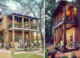How One Woman Turned A Home Depot Tuff Shed Into A Beautiful Two-Storey Home