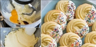 Delicious Vanilla Butter Cookies Recipe