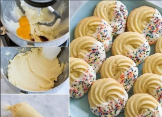 Delicious Vanilla Butter Cookies Recipe