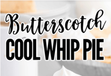 Butterscotch Cool Whip Pie