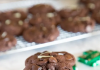 Andes Mint Cake Mix Cookies