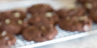 Andes Mint Cake Mix Cookies